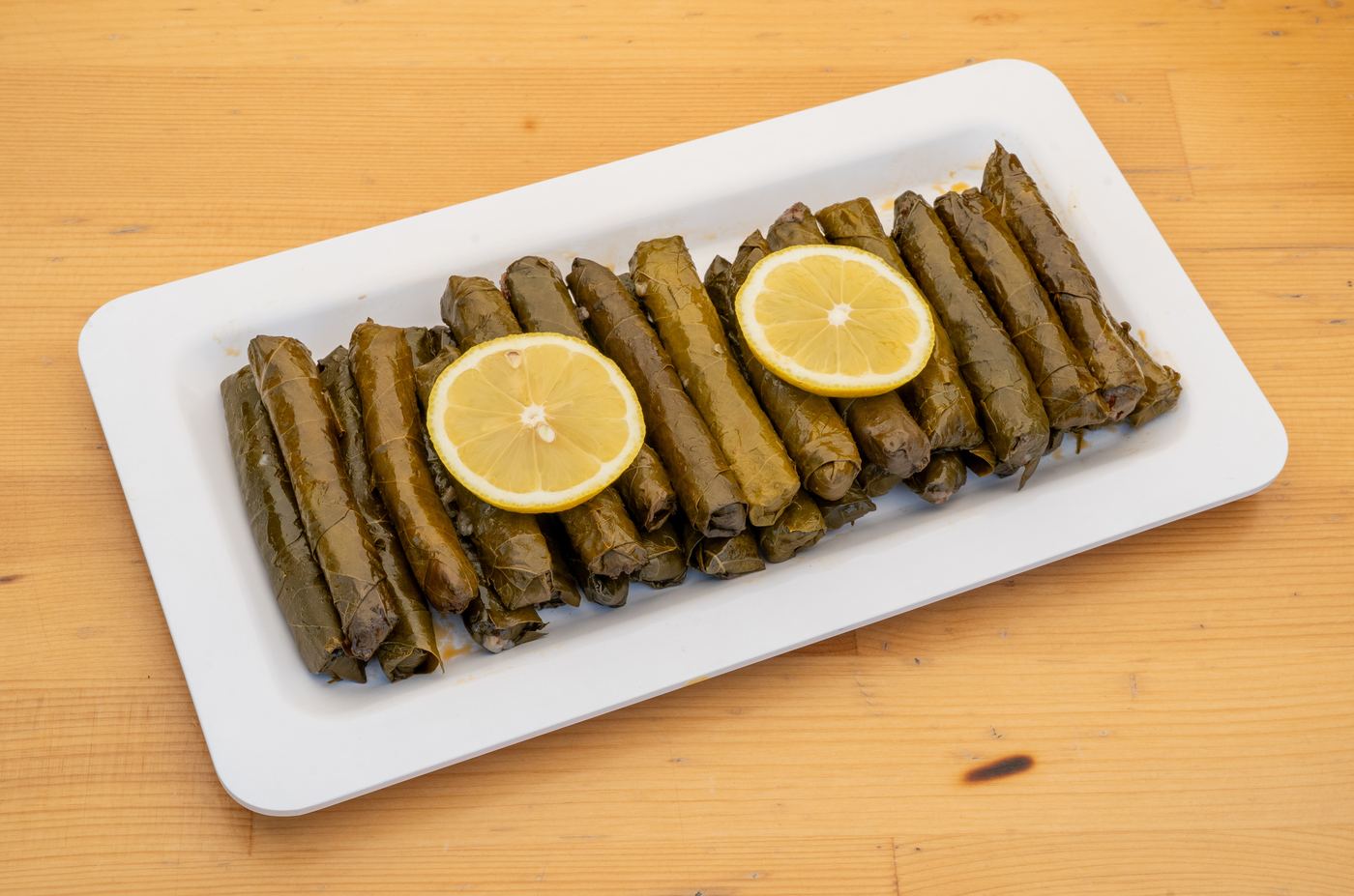 Tuba Mantı zeytinyağlı yaprak sarma